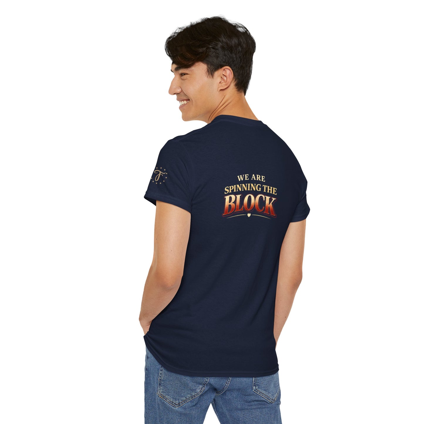 Vintage-Inspired 'I Want That Old Thing Back / We Are Spinning The Block' Graphic Tee