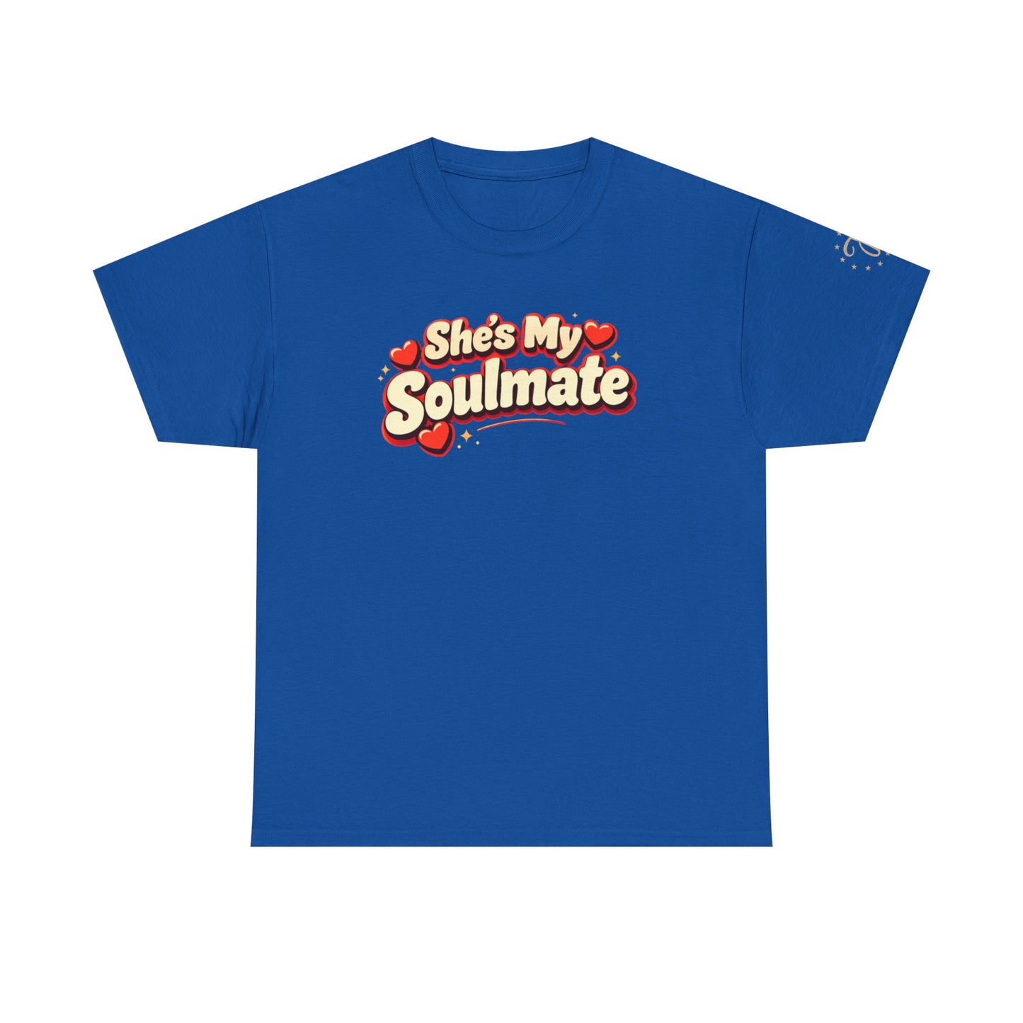 She's My Soulmate T-Shirt — 'It Is Not Good for Man to Be Alone' Genesis 2:18 Christian Tee