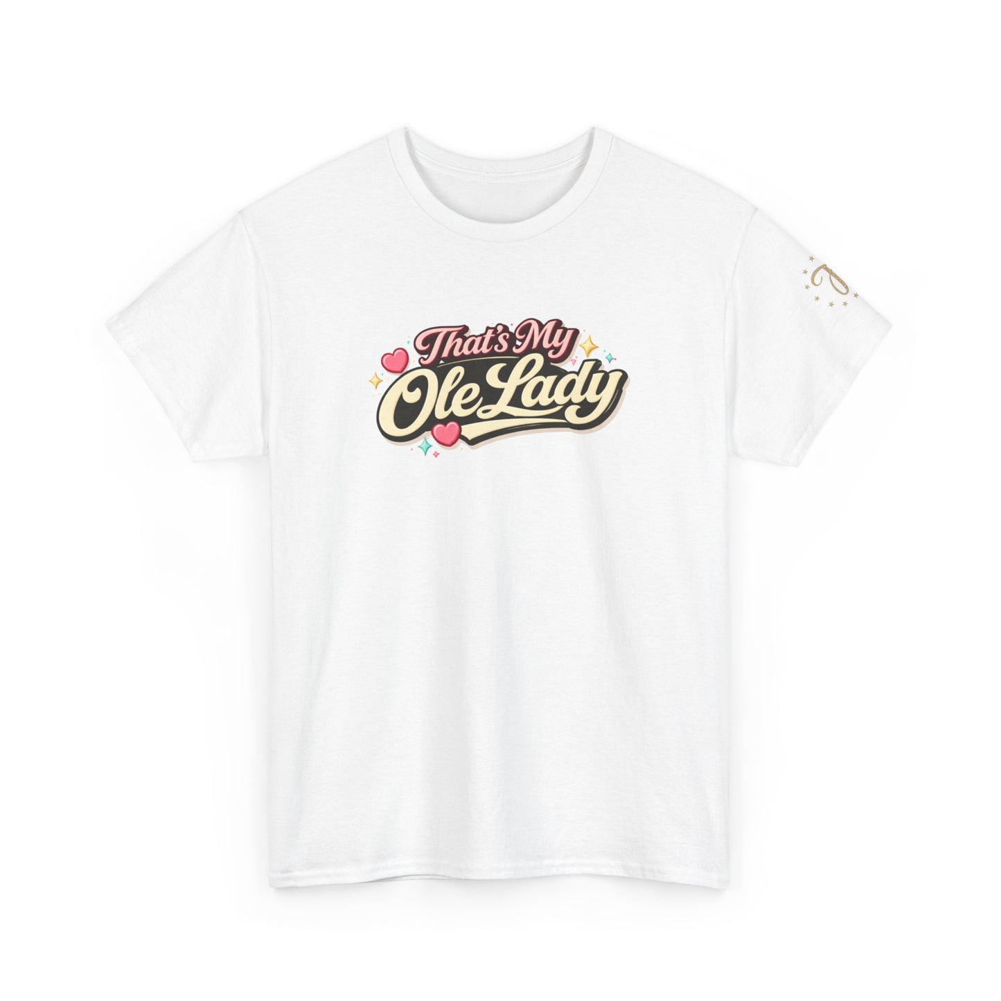 That's My Ole Lady T-Shirt — Vintage Floral "That's My Ole Lady" Graphic Tee
