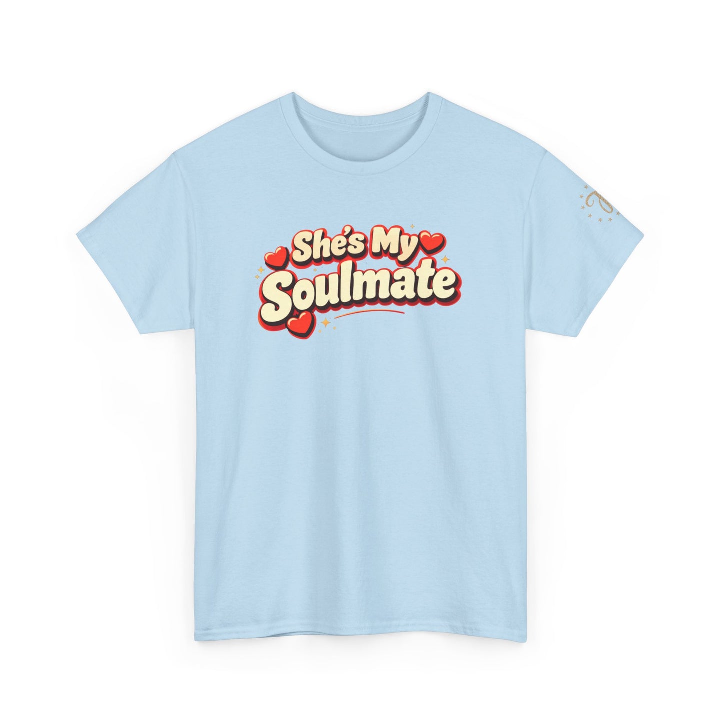 She's My Soulmate T-Shirt — 'It Is Not Good for Man to Be Alone' Genesis 2:18 Christian Tee
