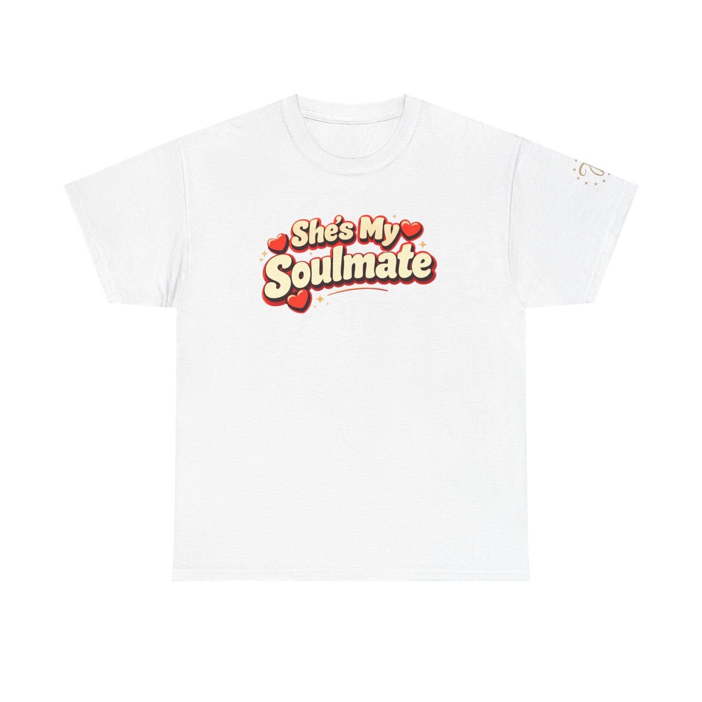 She's My Soulmate T-Shirt — 'It Is Not Good for Man to Be Alone' Genesis 2:18 Christian Tee