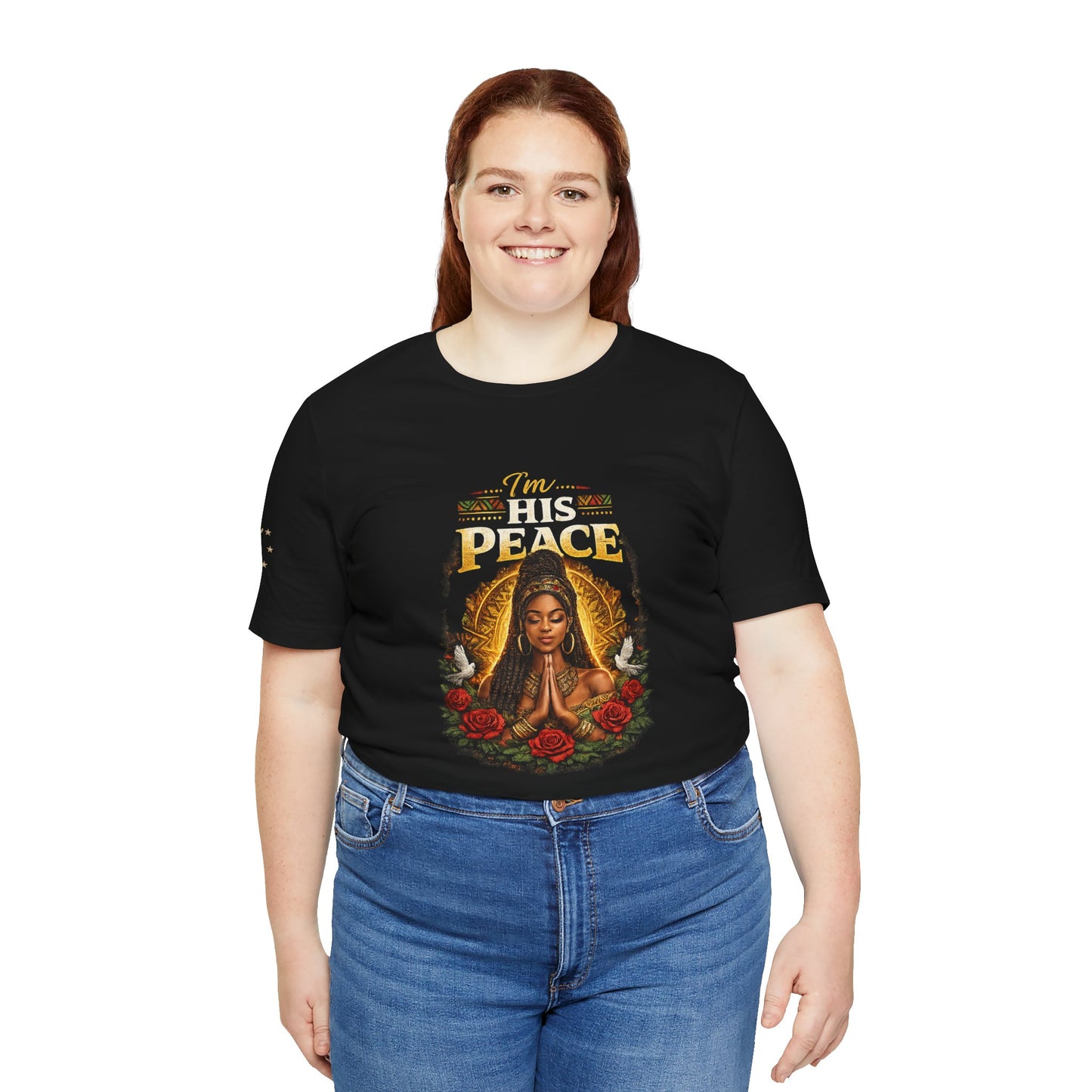 Couples Tee ," I'm His Peace"