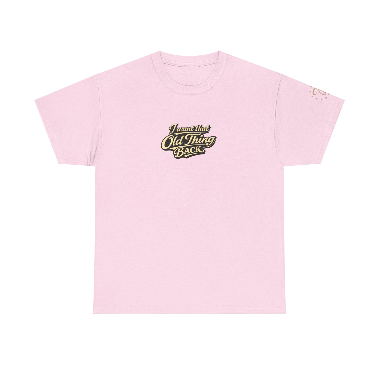 Retro Script Tee — "I want that Old Thing back" Vintage Style T‑Shirt