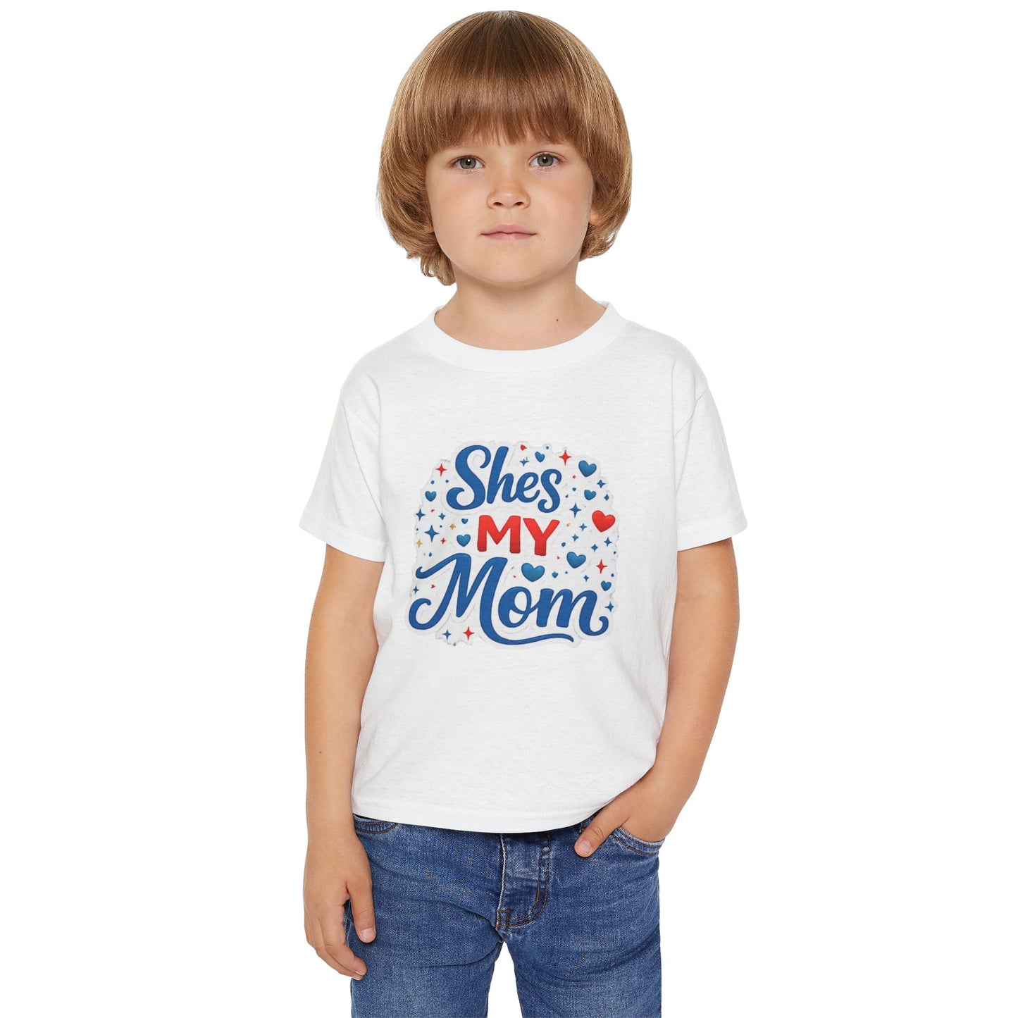 She's My Mom Toddler T-Shirt — Cute Mother's Day Kids Tee