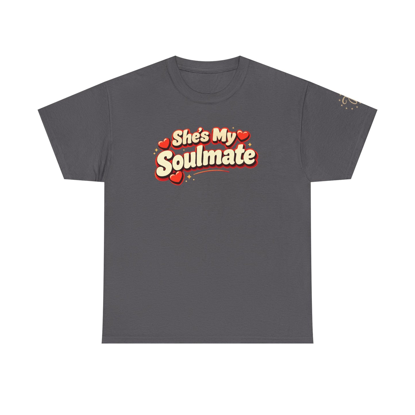 She's My Soulmate T-Shirt — 'It Is Not Good for Man to Be Alone' Genesis 2:18 Christian Tee