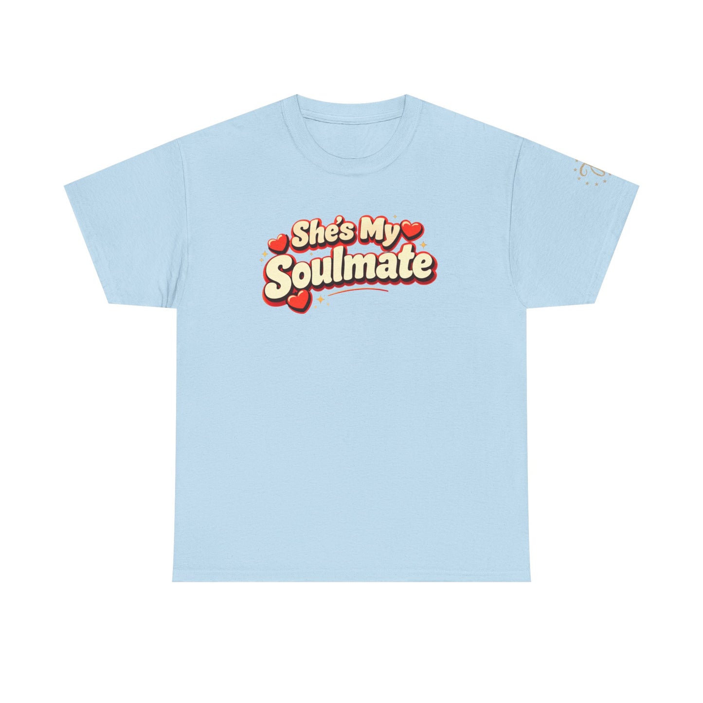 She's My Soulmate T-Shirt — 'It Is Not Good for Man to Be Alone' Genesis 2:18 Christian Tee