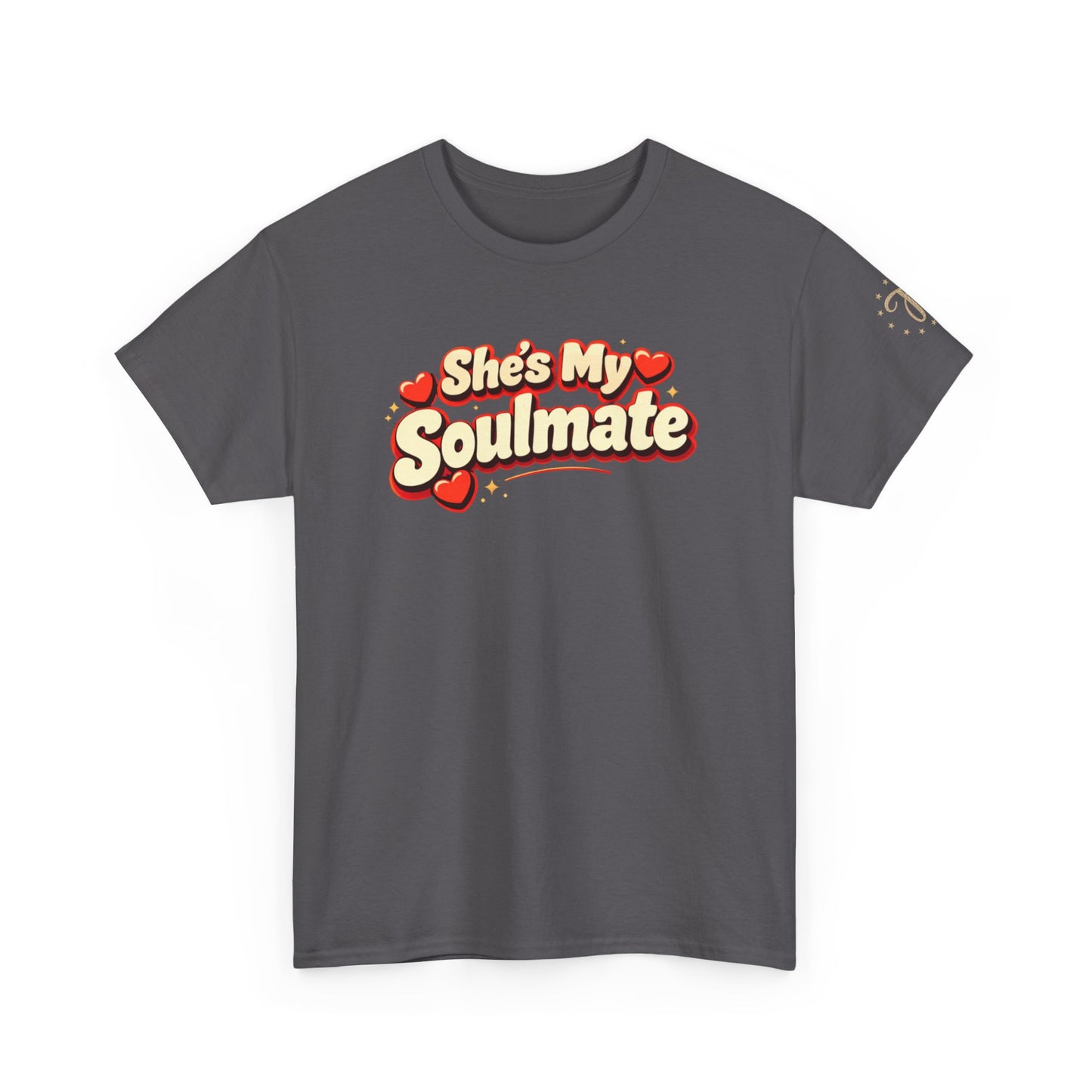 She's My Soulmate T-Shirt — 'It Is Not Good for Man to Be Alone' Genesis 2:18 Christian Tee