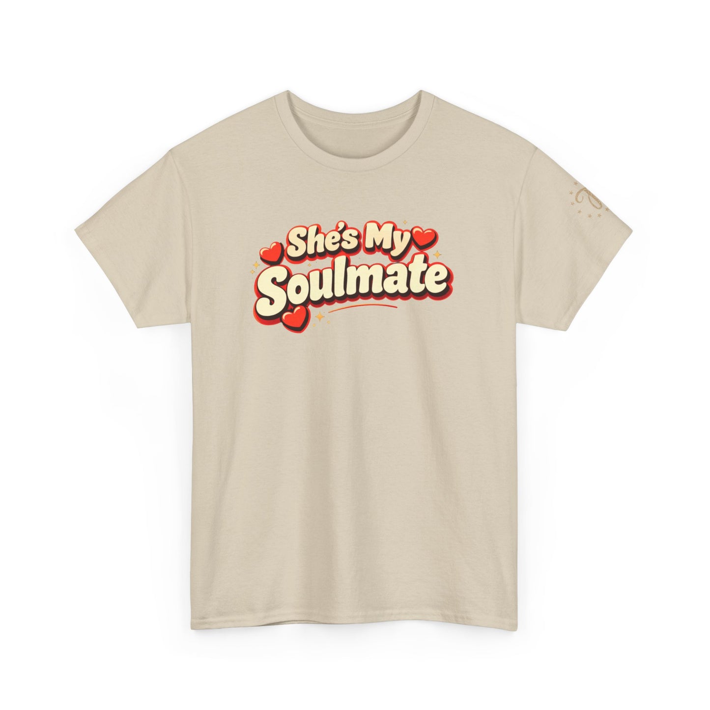 She's My Soulmate T-Shirt — 'It Is Not Good for Man to Be Alone' Genesis 2:18 Christian Tee