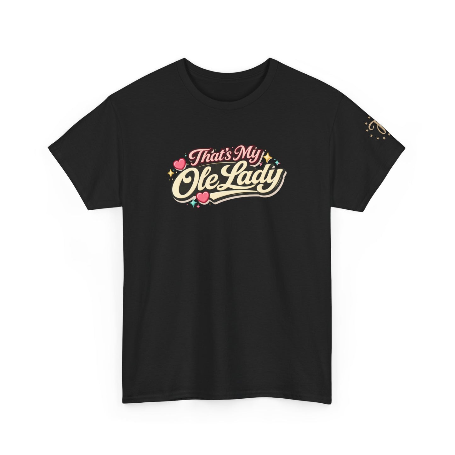 That's My Ole Lady T-Shirt — Vintage Floral "That's My Ole Lady" Graphic Tee