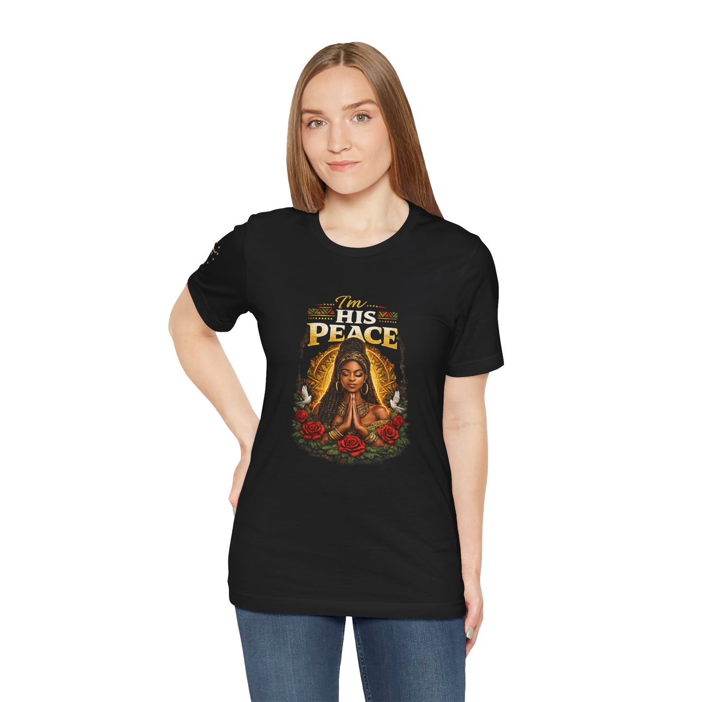 Couples Tee ," I'm His Peace"