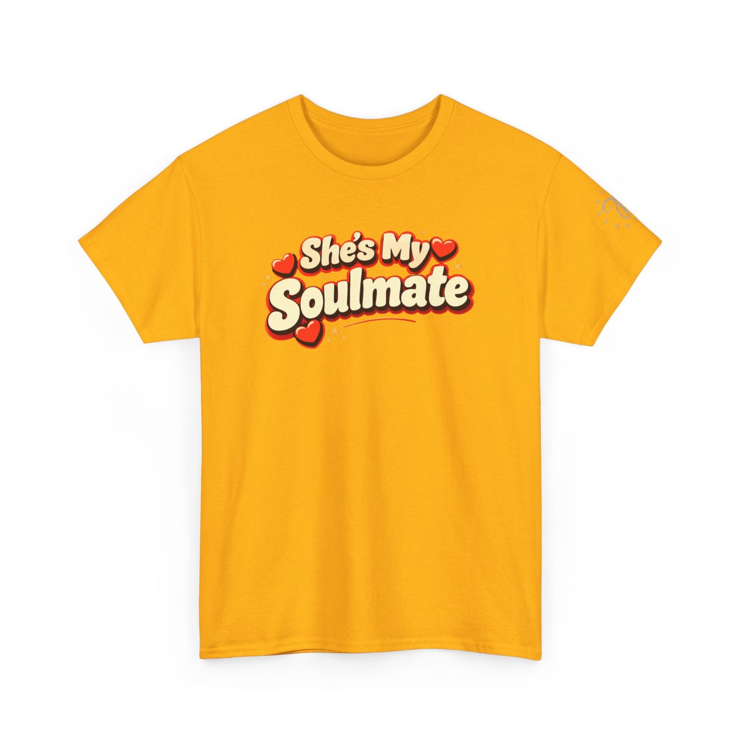 She's My Soulmate T-Shirt — 'It Is Not Good for Man to Be Alone' Genesis 2:18 Christian Tee