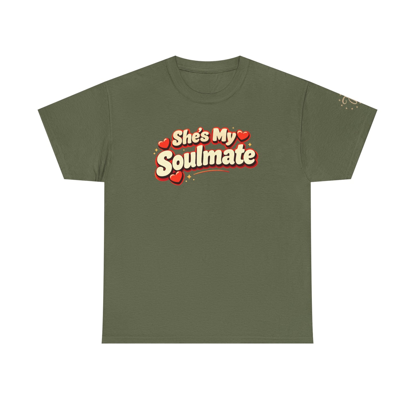 She's My Soulmate T-Shirt — 'It Is Not Good for Man to Be Alone' Genesis 2:18 Christian Tee