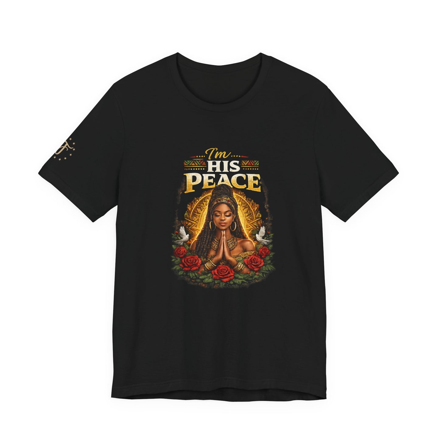 Couples Tee ," I'm His Peace"