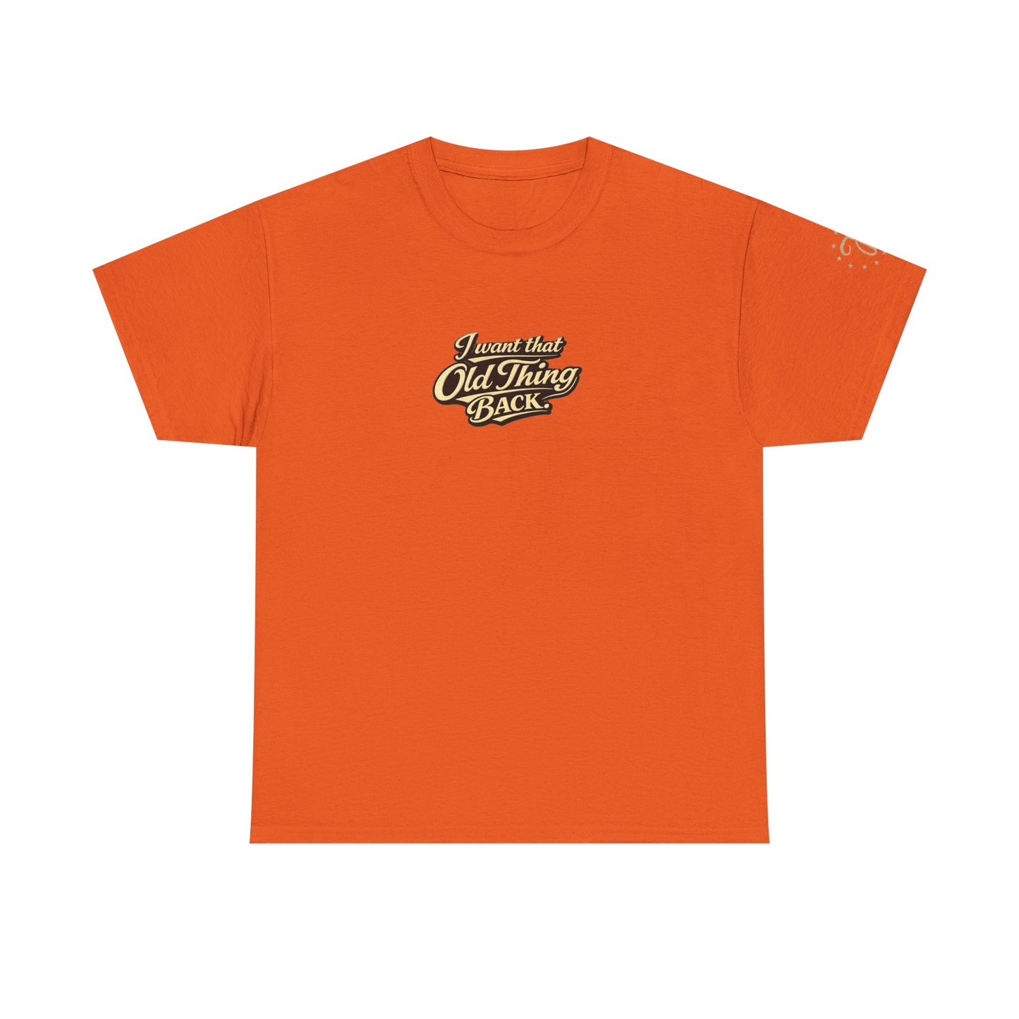 Retro Script Tee — "I want that Old Thing back" Vintage Style T‑Shirt