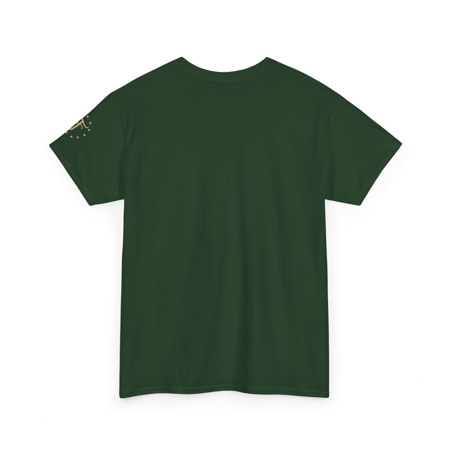 T-Shirt — "Good Man" Scroll Design: Inspirational Quote Tee for Fathers & Gentlemen