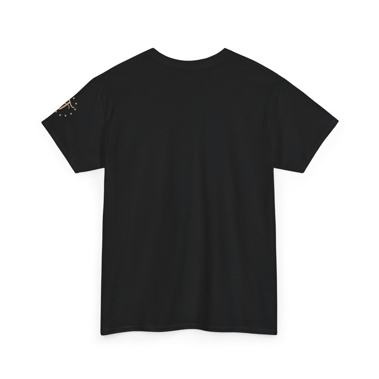 T-Shirt — "Good Man" Scroll Design: Inspirational Quote Tee for Fathers & Gentlemen