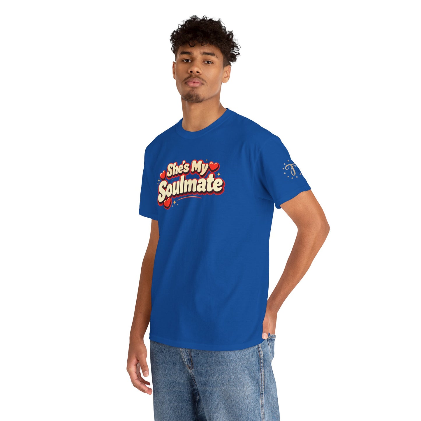 She's My Soulmate T-Shirt — 'It Is Not Good for Man to Be Alone' Genesis 2:18 Christian Tee