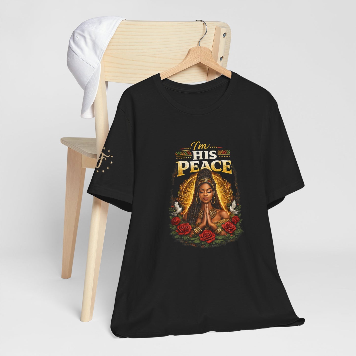 Couples Tee ," I'm His Peace"