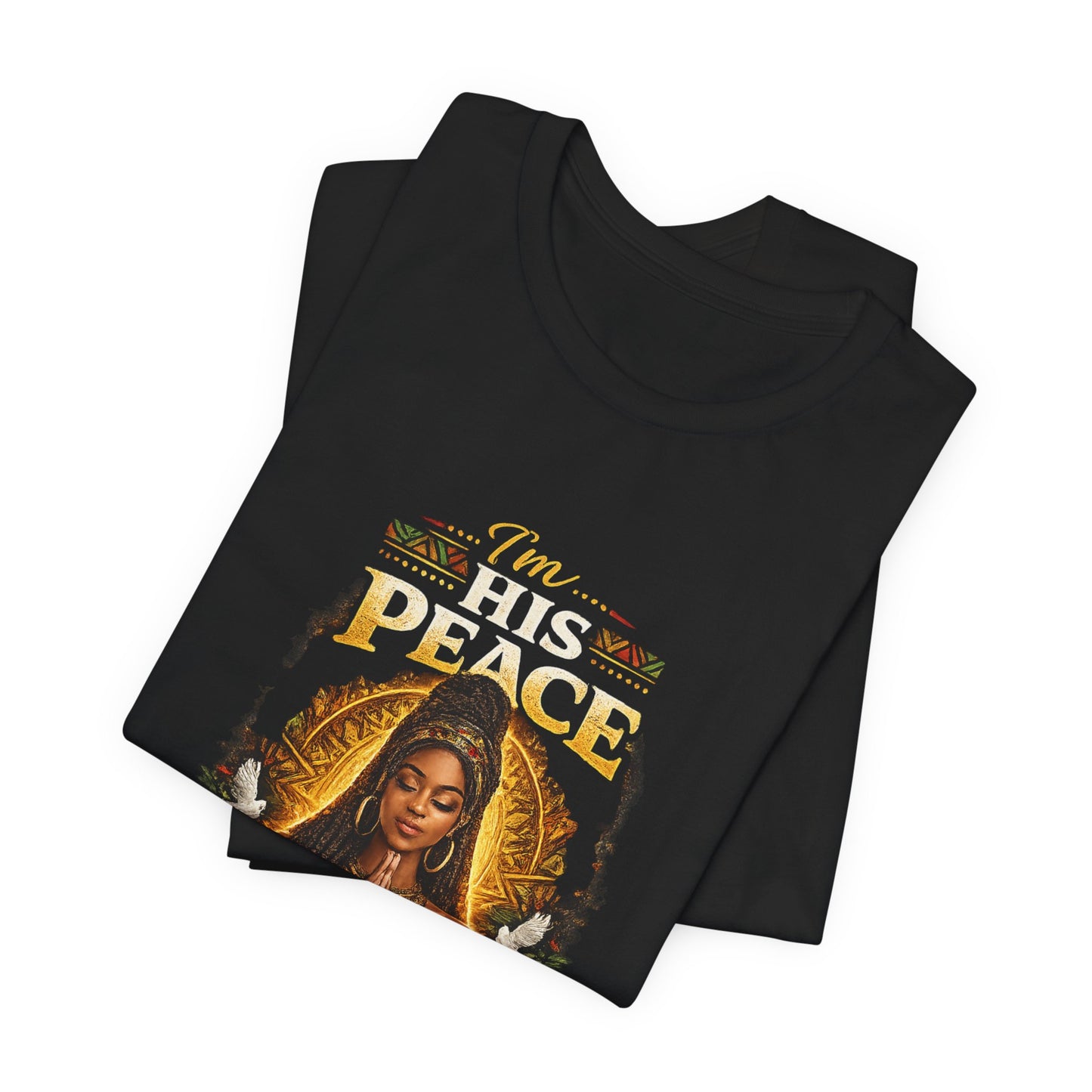 Couples Tee ," I'm His Peace"