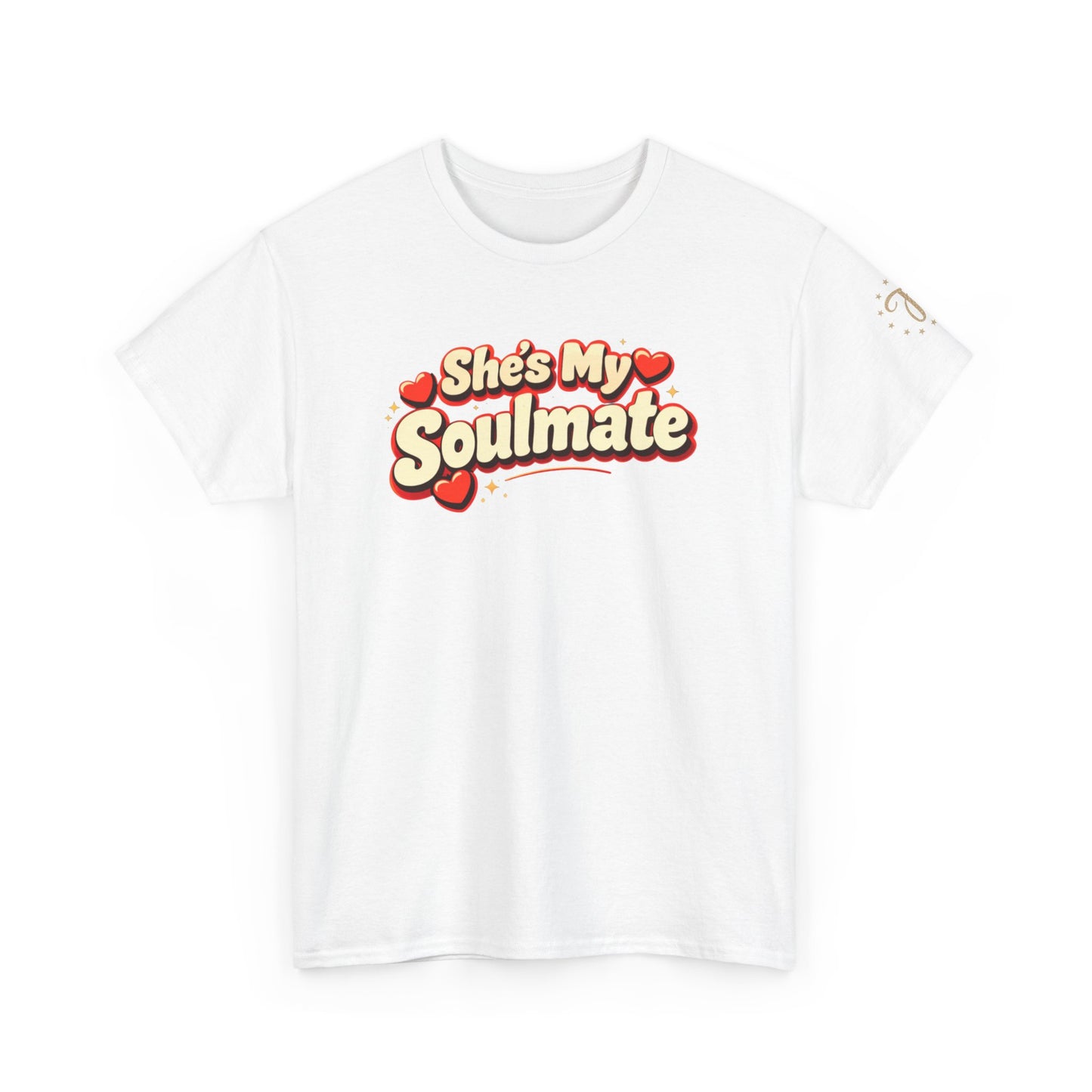 She's My Soulmate T-Shirt — 'It Is Not Good for Man to Be Alone' Genesis 2:18 Christian Tee