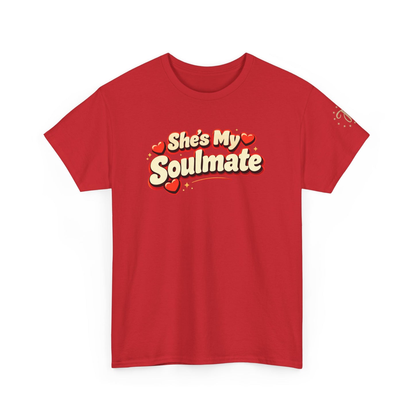 She's My Soulmate T-Shirt — 'It Is Not Good for Man to Be Alone' Genesis 2:18 Christian Tee