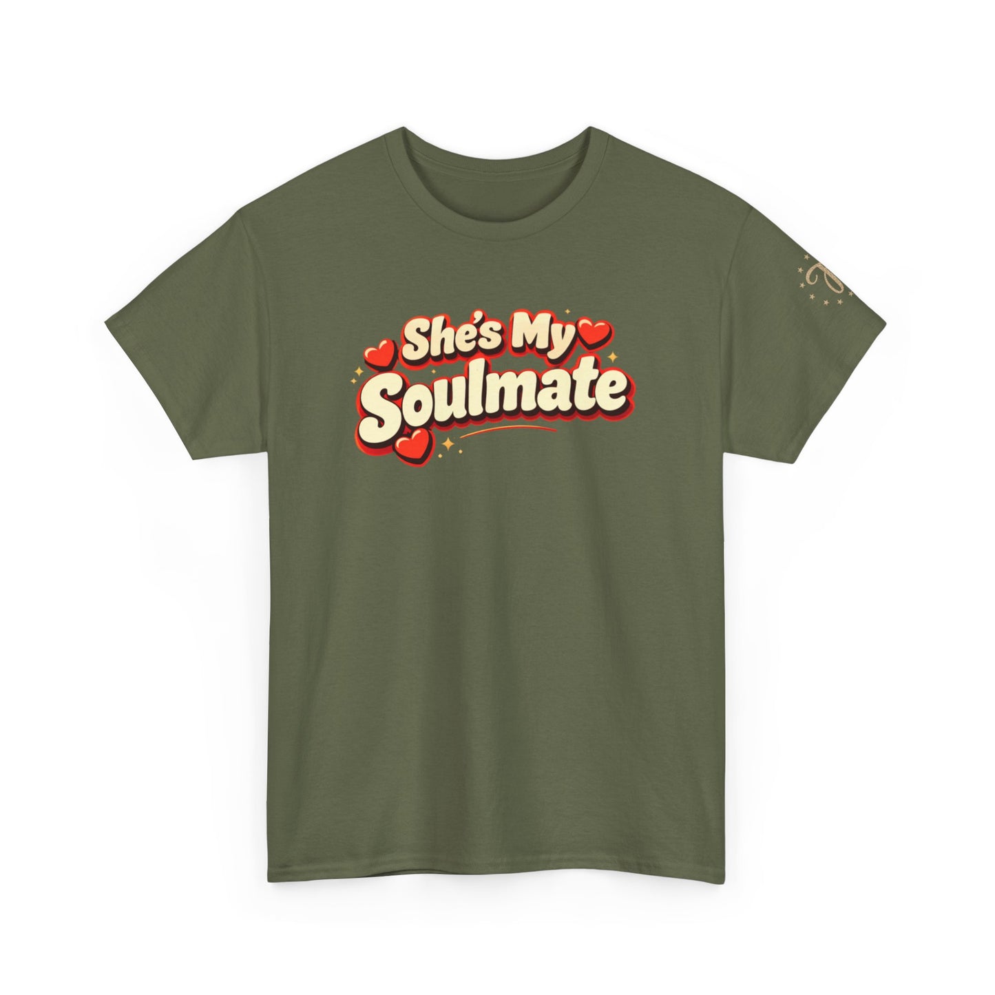 She's My Soulmate T-Shirt — 'It Is Not Good for Man to Be Alone' Genesis 2:18 Christian Tee